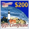 200.00 dollar Gift Certificate