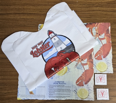 Bib & Placemat Set for 2